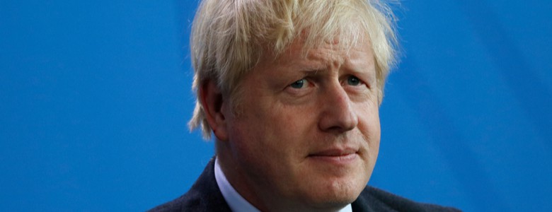 British prime minister, Boris Johnson